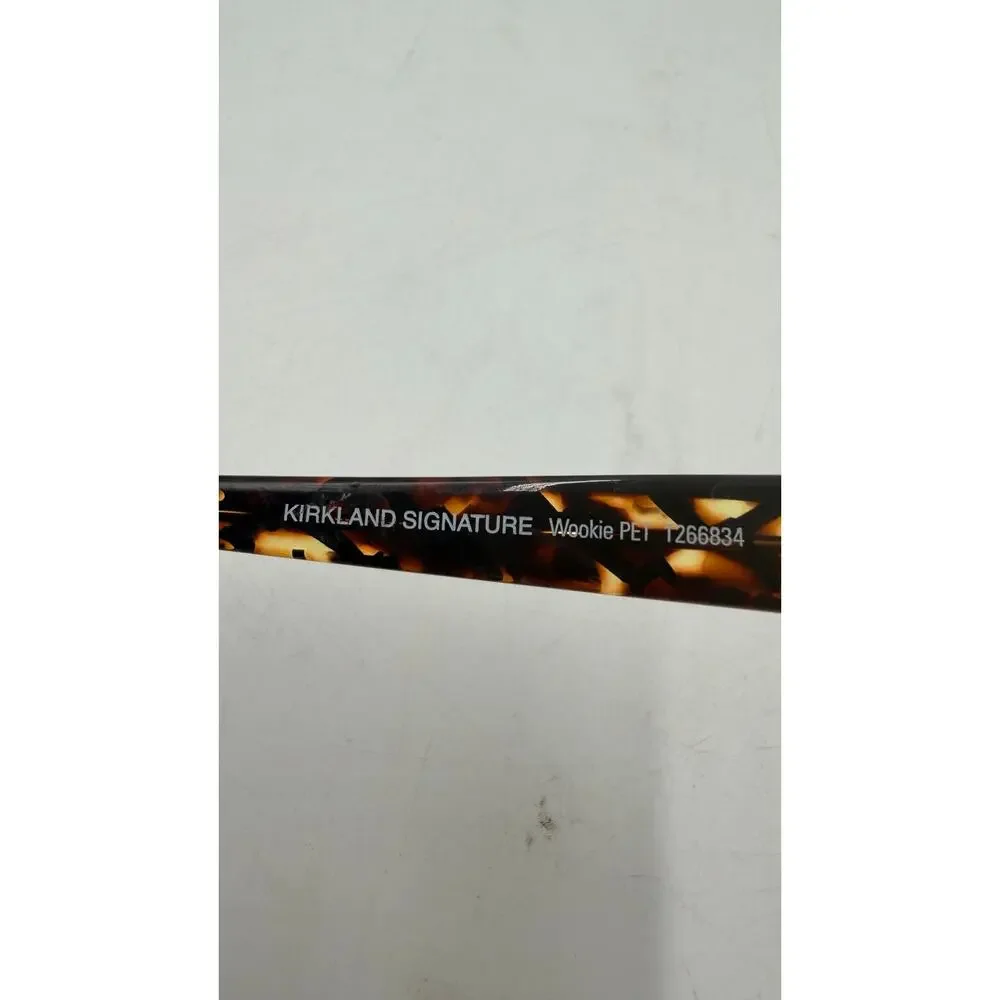 Kirkland Signature Sunglasses Wookie PET 1266834 53-19-140 Tortoise Brown 19607 - Picture 7 of 7